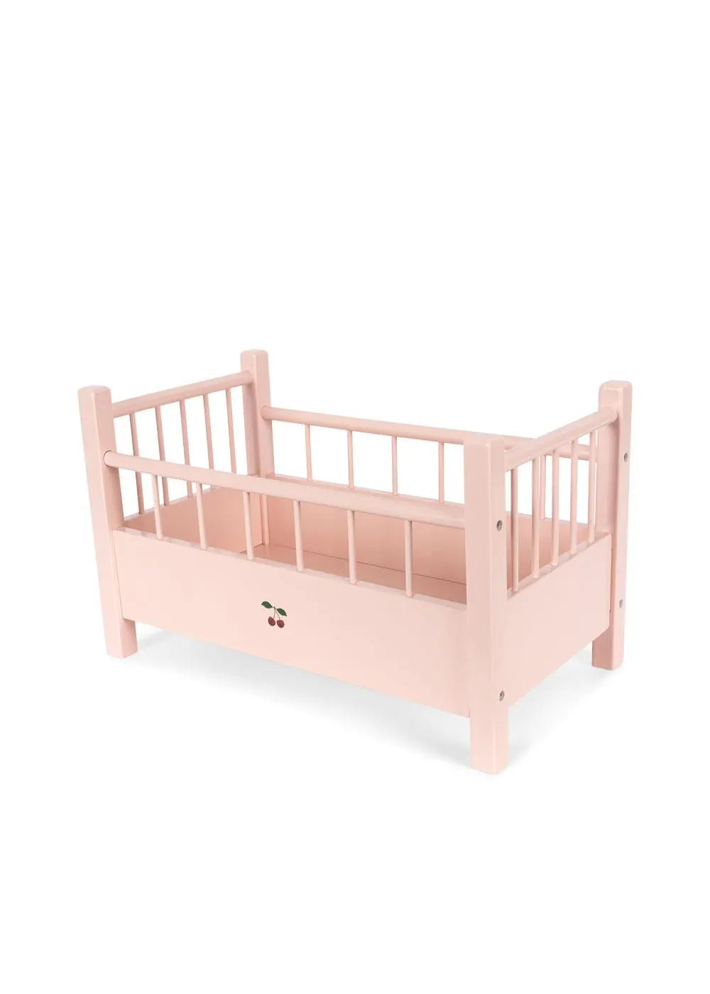 KS103770 Doll Bed Wood - Pink Konges Slojd