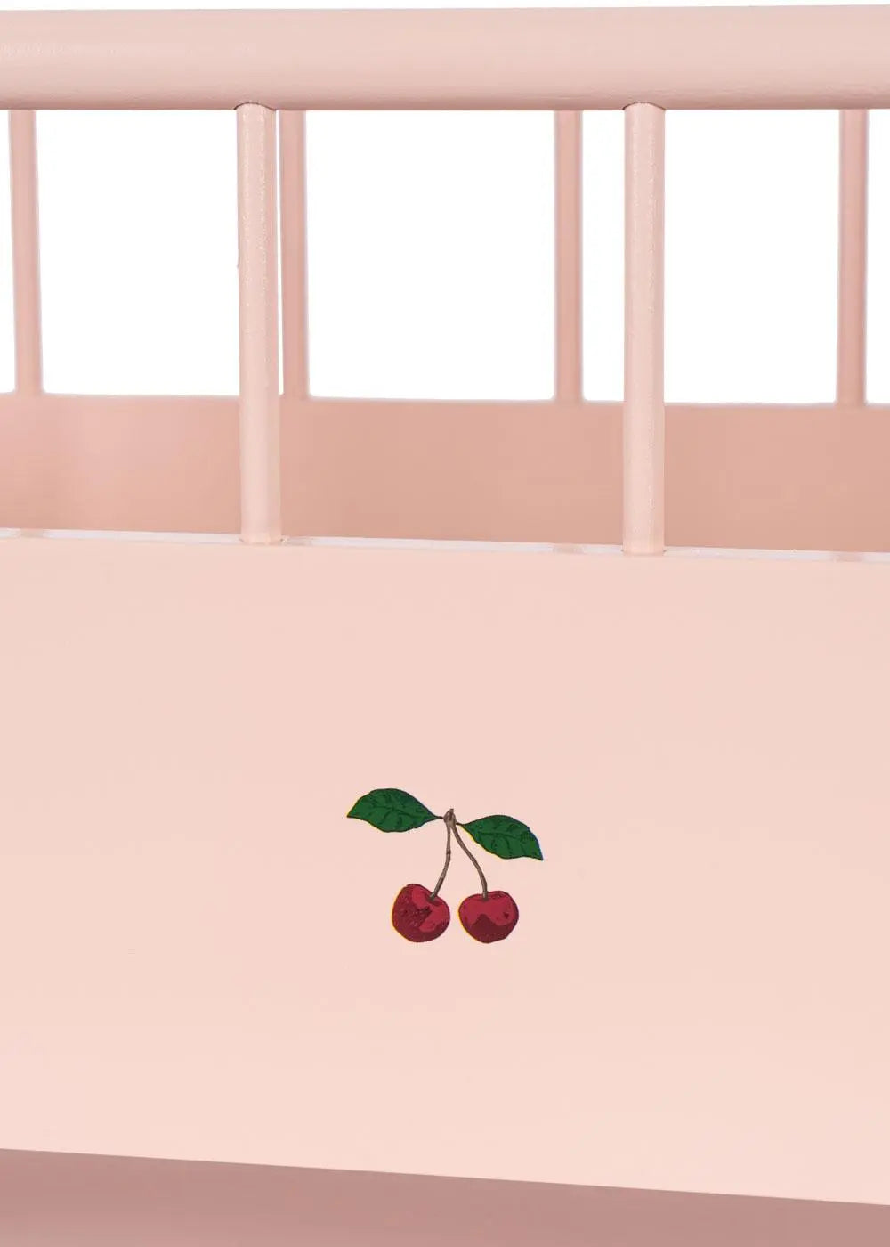 KS103770 Doll Bed Wood - Pink Konges Slojd