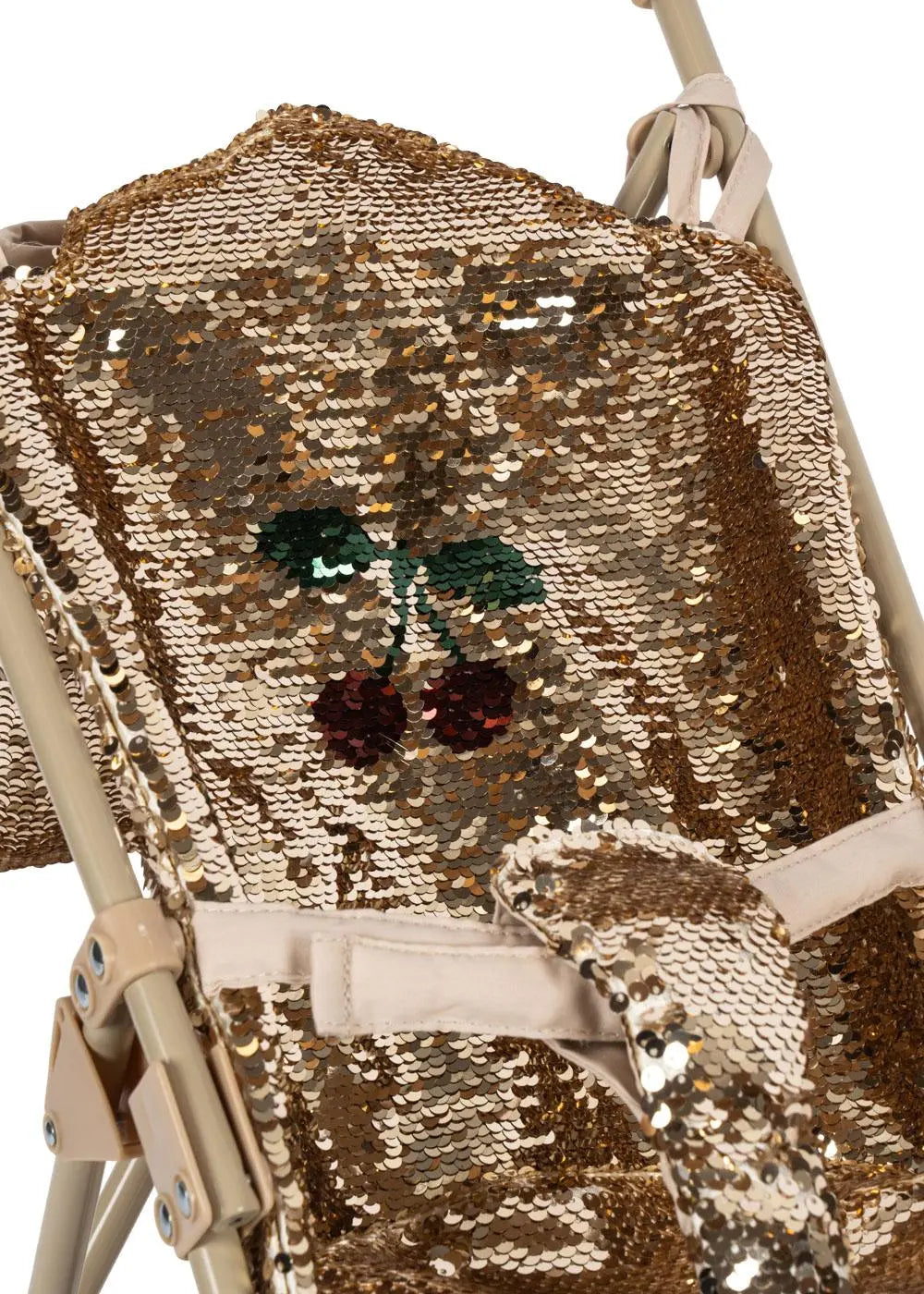 KS103986 SPARKLY DOLL STROLLER - Cherry Konges Slojd