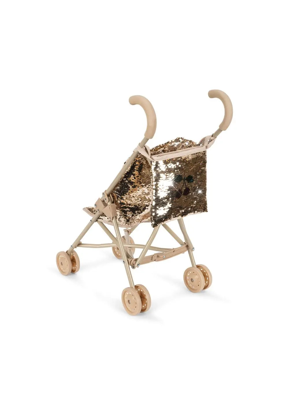KS103986 SPARKLY DOLL STROLLER - Cherry Konges Slojd