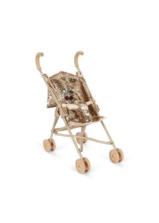 KS103986 SPARKLY DOLL STROLLER - Cherry Konges Slojd