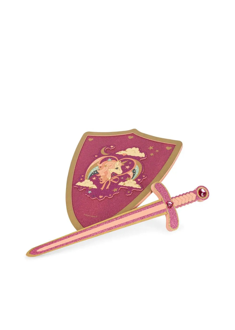 KS104007 Shield and Sword - Pink Konges Slojd