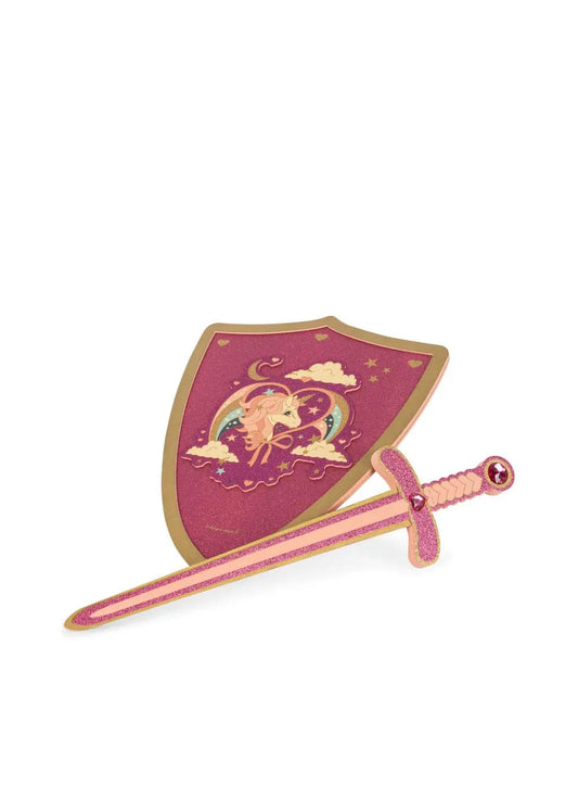KS104007 Shield and Sword - Pink Konges Slojd