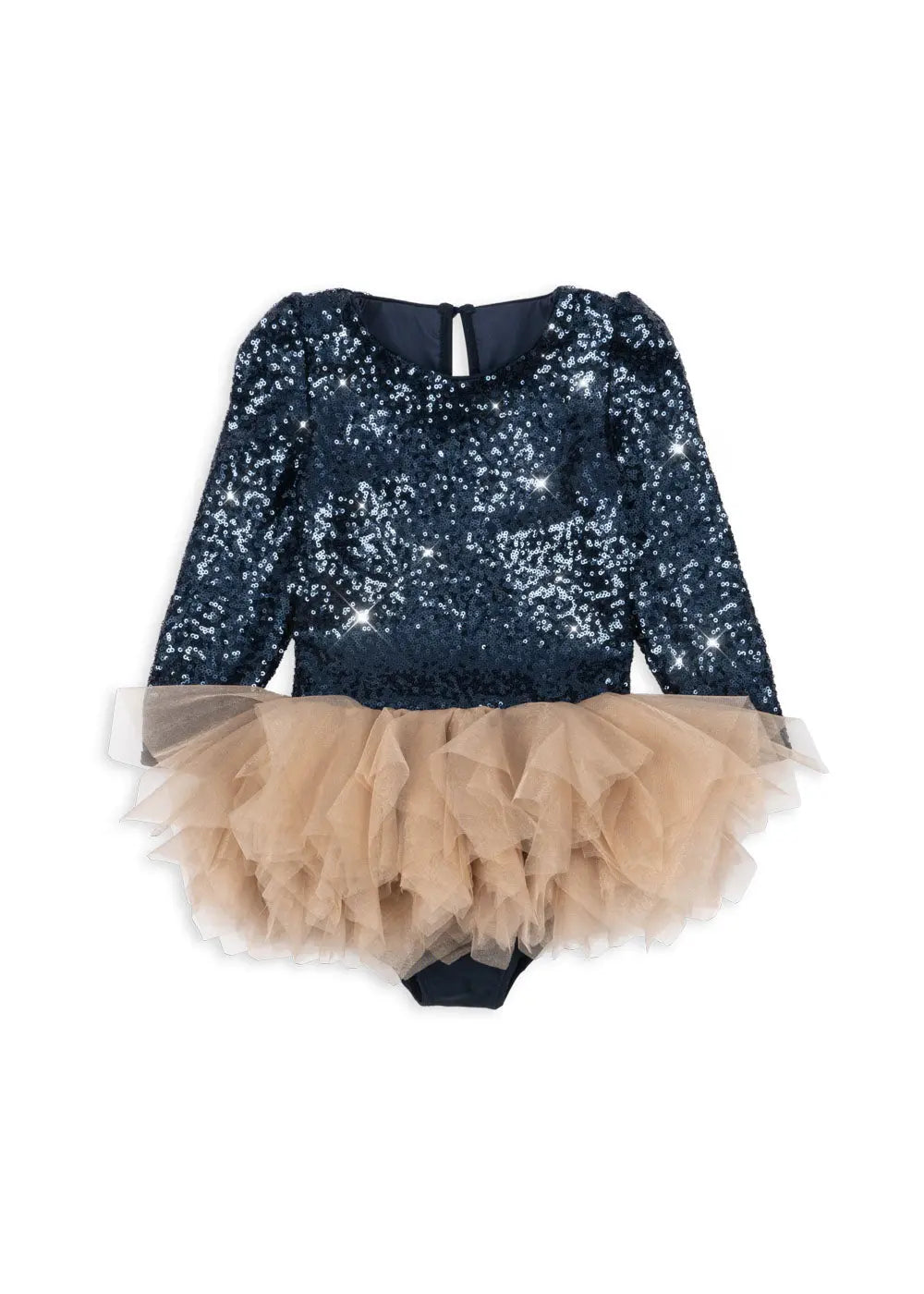 KS104208 Ballerina Glitter dress - Dark Navy Konges Slojd