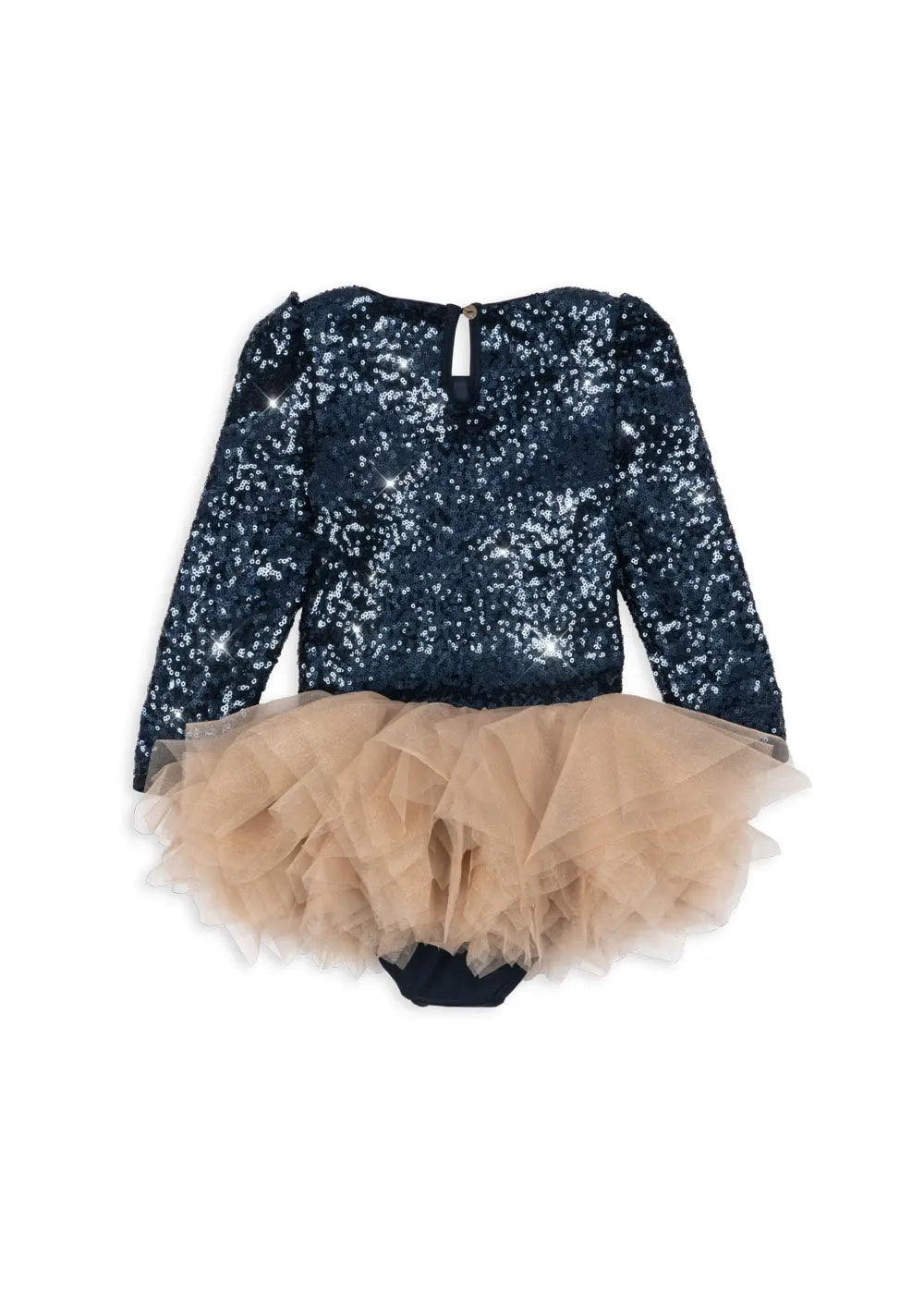 KS104208 Ballerina Glitter dress - Dark Navy Konges Slojd