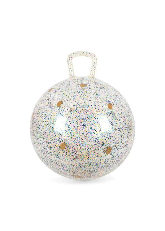 KS104239 Glittery jump ball - Lemon Konges Slojd