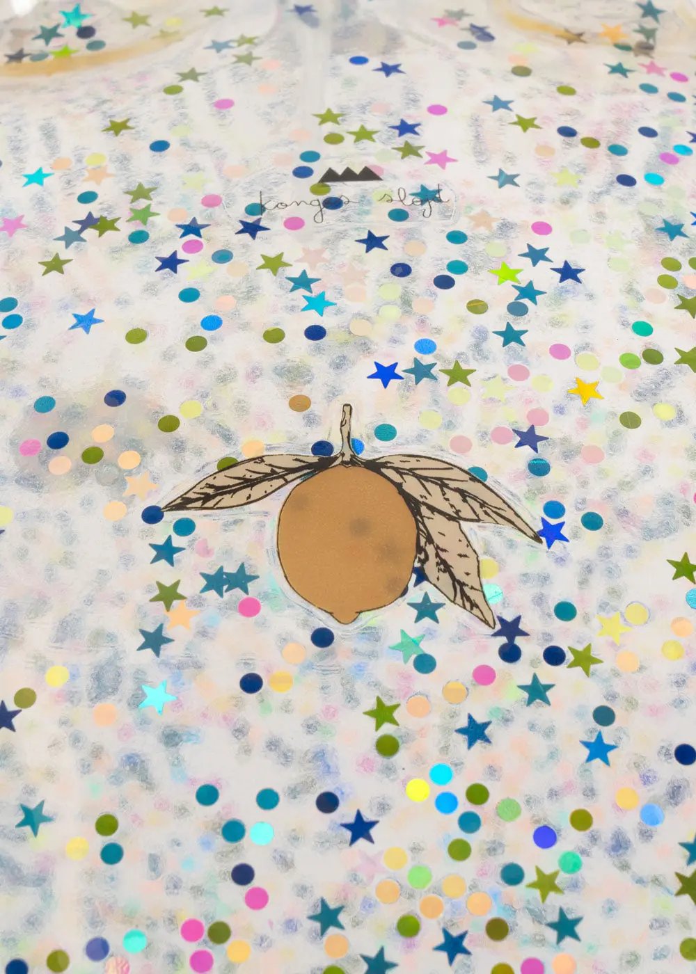 KS104239 Glittery jump ball - Lemon Konges Slojd