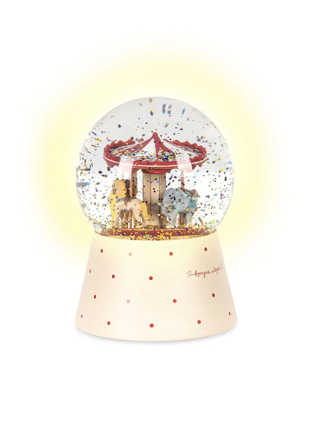 KS104305 Sparkling Glow Ball - Multi Konges Slojd