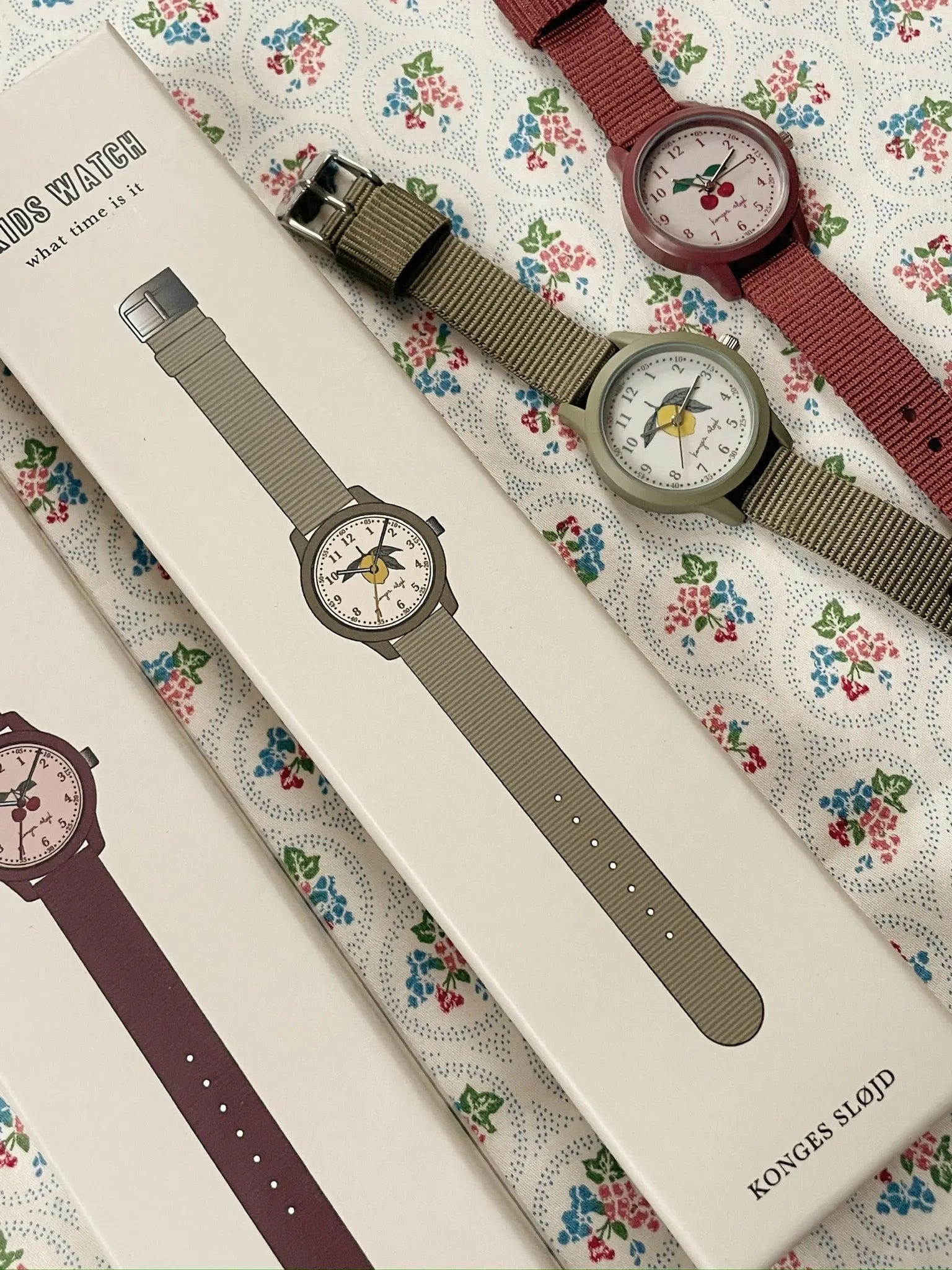 KS104329 Kids Watch - Cherry Konges Slojd