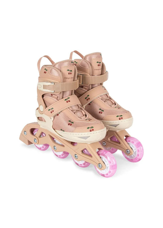 (KS104417) Light Up Roller Skates  -Cherry Blush Konges Slojd