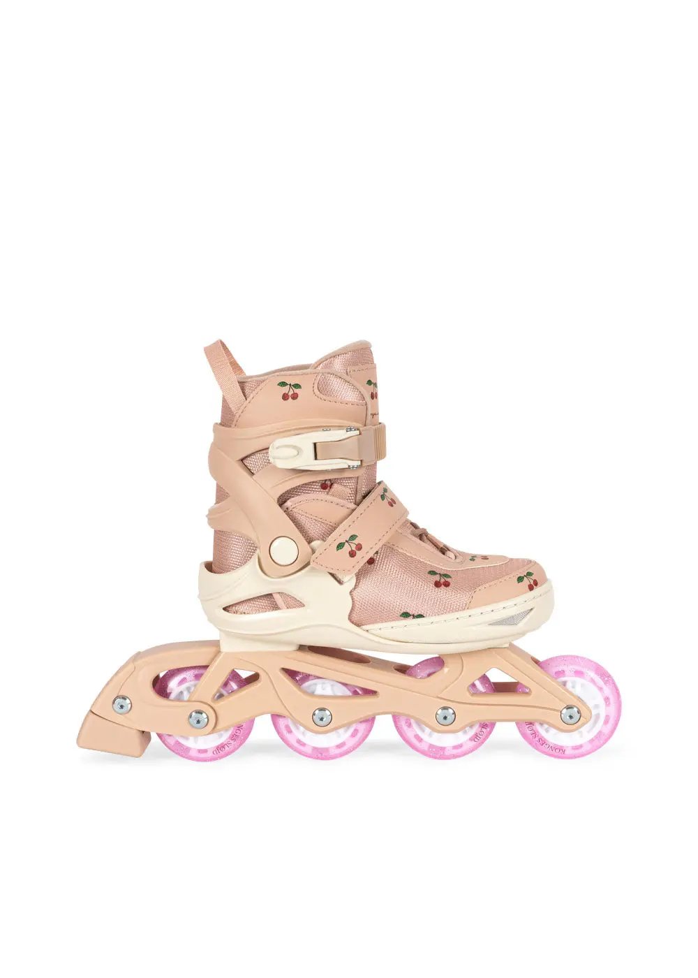 (KS104417) Light Up Roller Skates  -Cherry Blush Konges Slojd