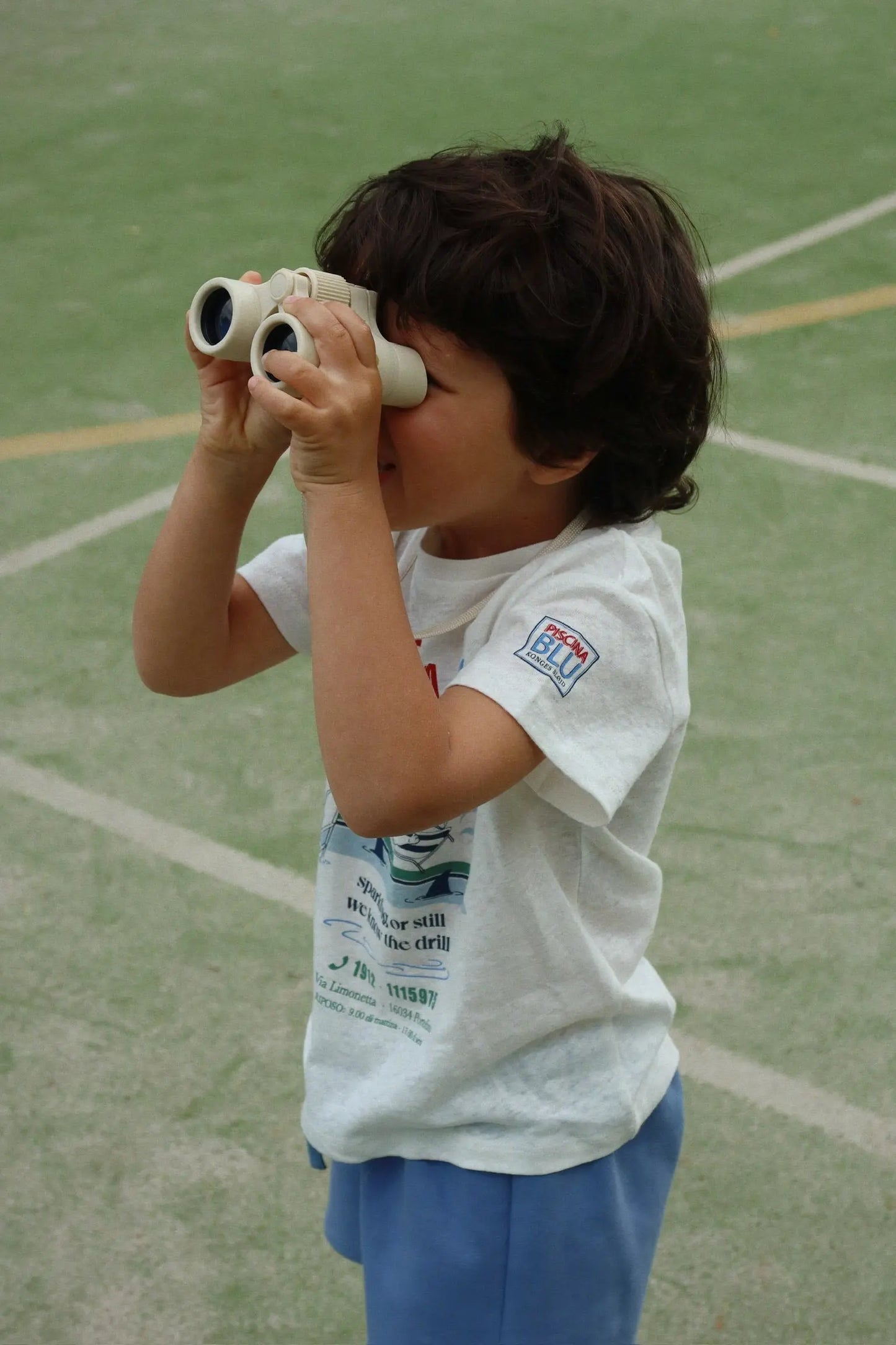 KS104796 Explorer Binoculars - Lemon AOP Konges Slojd