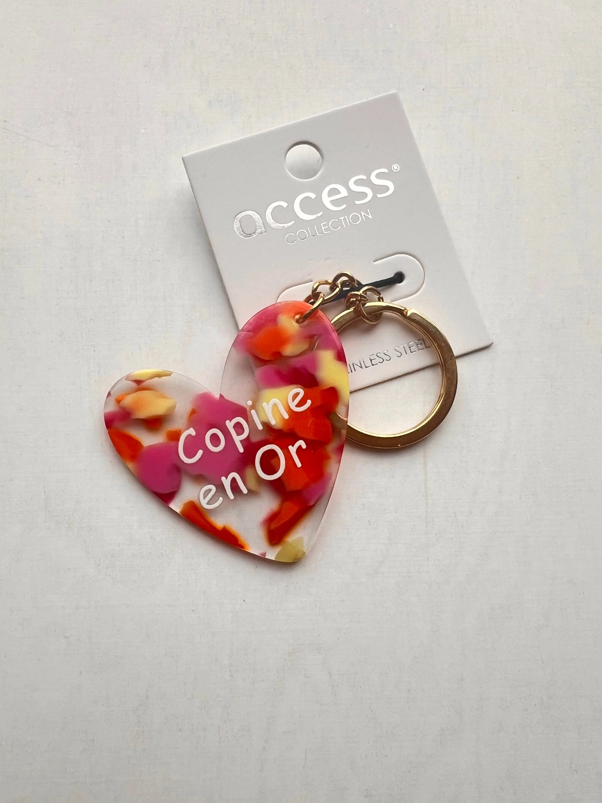 Keychain - Copine en Or thepartyville