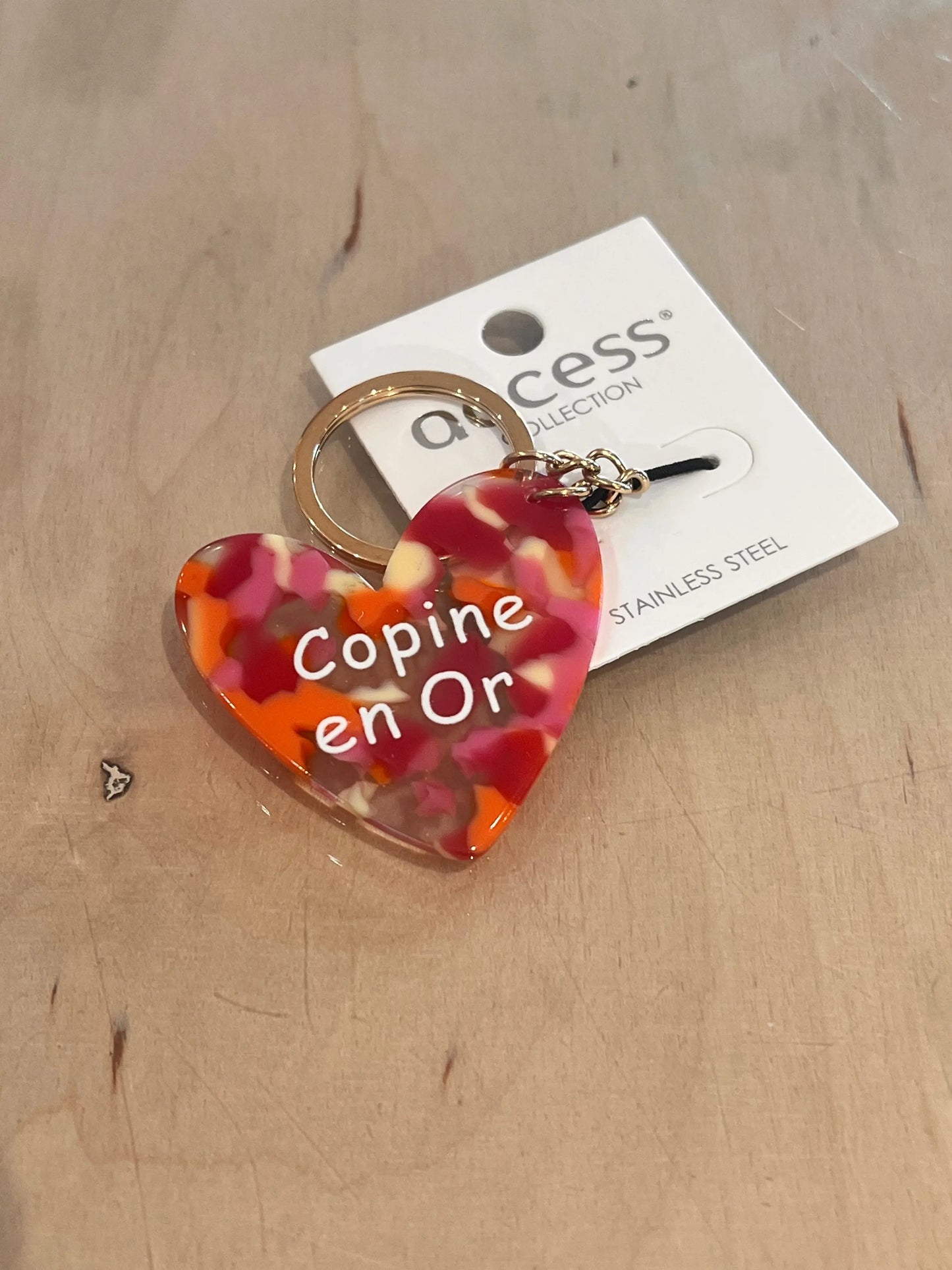Keychain - Copine en Or thepartyville