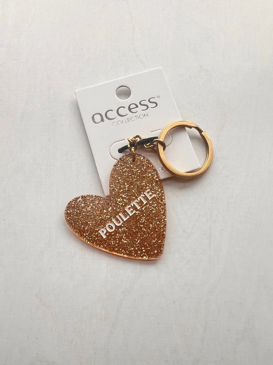 Keychain - Poulette thepartyville
