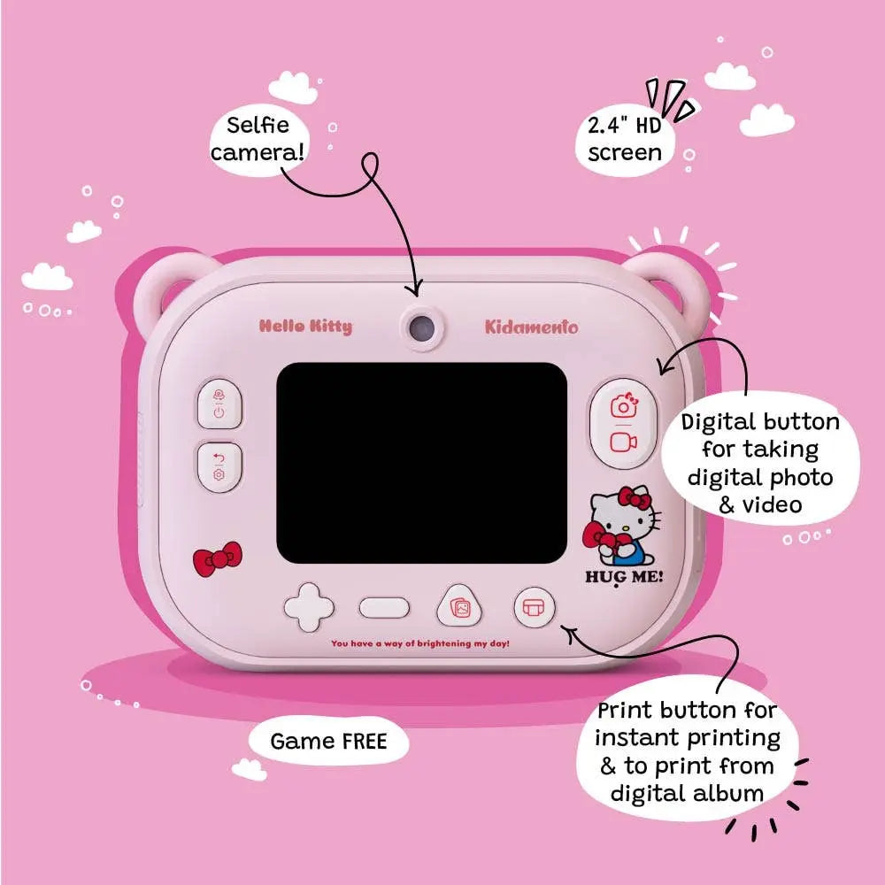 Kidamento - Hello Kitty - Print and Digital Camera – Model P Kidamento