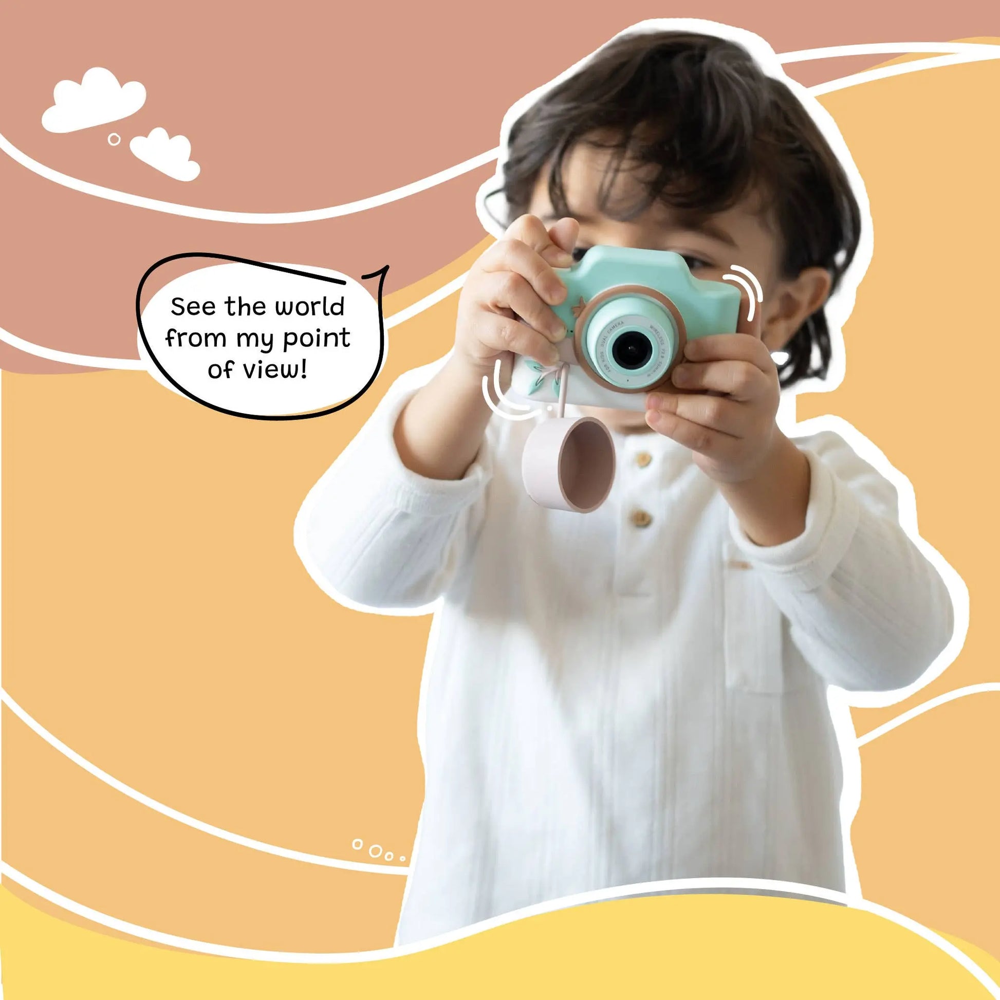 Kidamento - Zippy the Sloth - Kids Digital Camera - Model K Kidamento