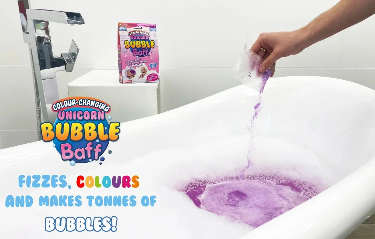 Kids Sls Free Colour Changing Powder Unicorn Bubble Bath Zimpli Kids