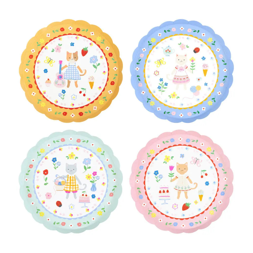 Kitten club side plates Meri Meri