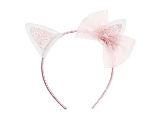 Kitty Headband with Bow Partydeco
