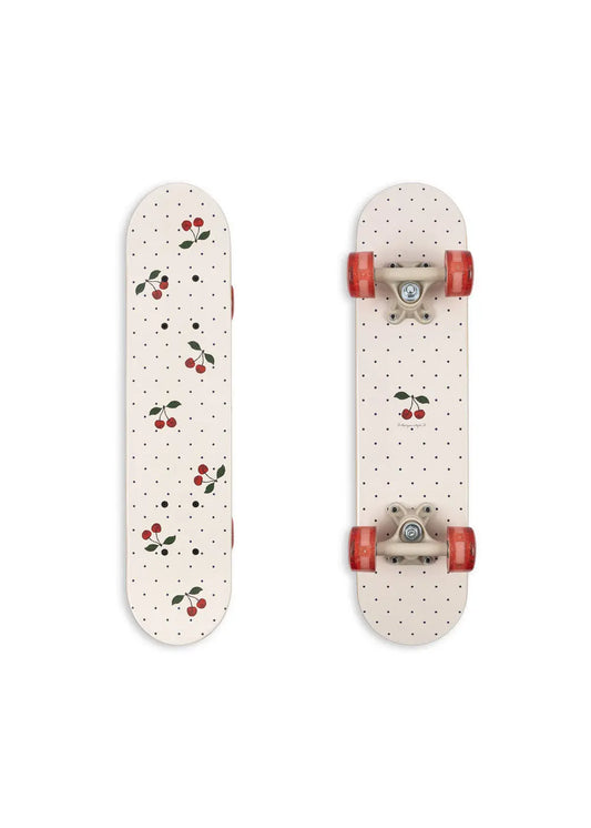 Konges Slojd - Navy dots skateboard with light up wheels Konges Slojd