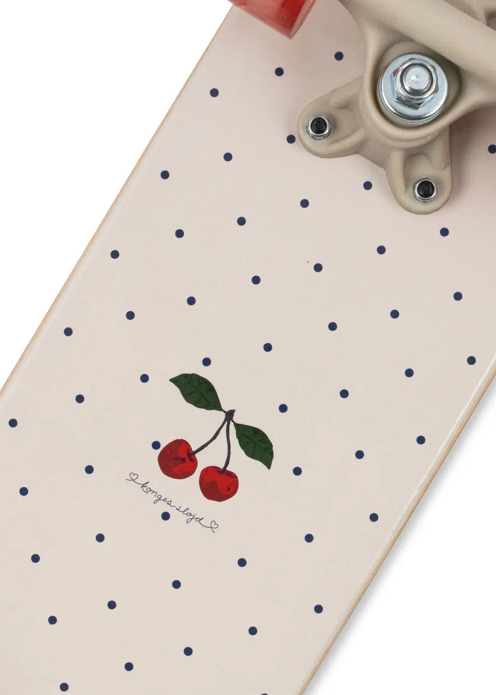 Konges Slojd - Navy dots skateboard with light up wheels Konges Slojd