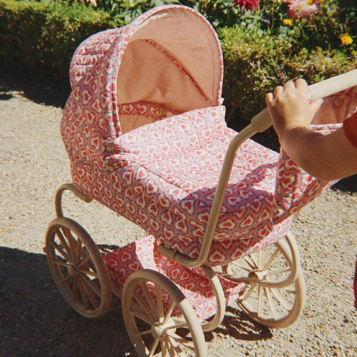 Konges Slojd - Minnie Doll Pram - Fleur Rosie