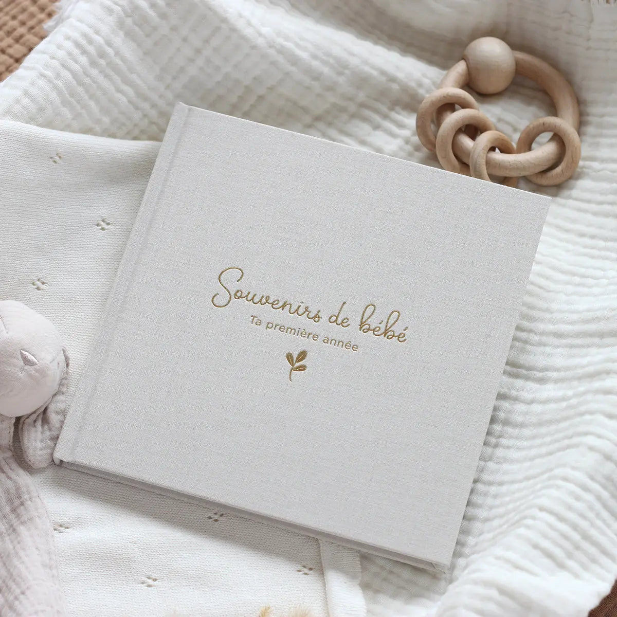 LIVRE SOUVENIRS DE BÉBÉ PREMIÈRE ANNÉE Zu-boutique