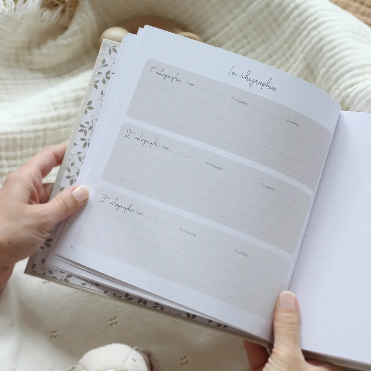 LIVRE SOUVENIRS DE BÉBÉ PREMIÈRE ANNÉE Zu-boutique