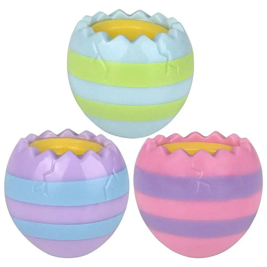 La Luna Bella - Toys - Squeezy Pop Up Hatching Chick 3" 12/disp - LLB Toys La Luna Bella - Toys