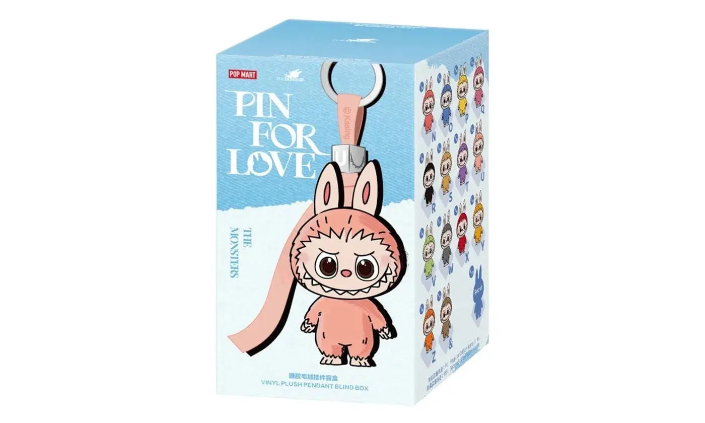 Labubu - THE MONSTERS PIN FOR LOVE SERIES-Vinyl Plush Pendant Blind Box Pop Mart