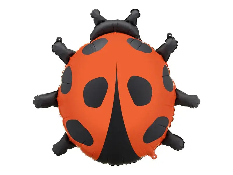 Ladybug foil balloon, 85x83 cm, mix Partydeco