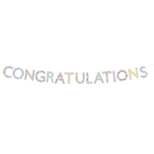Liberty congratulations garland Meri Meri