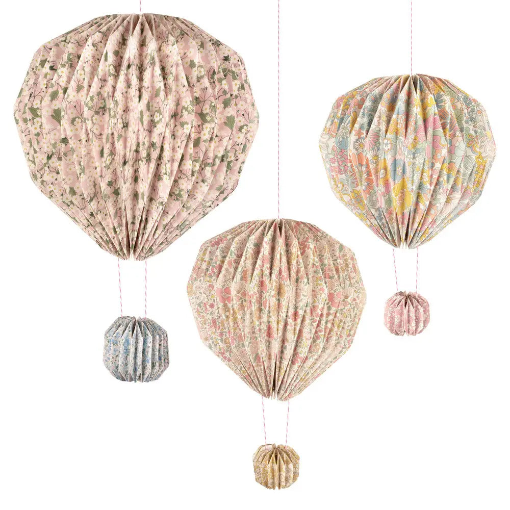 Liberty origami balloon decorations Meri Meri