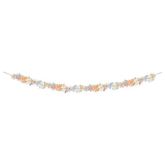 Liberty paper flower garland Meri Meri