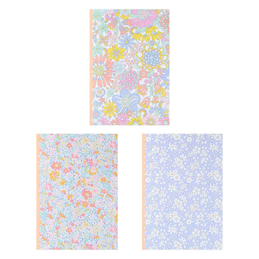Liberty softcover notebook set Meri Meri