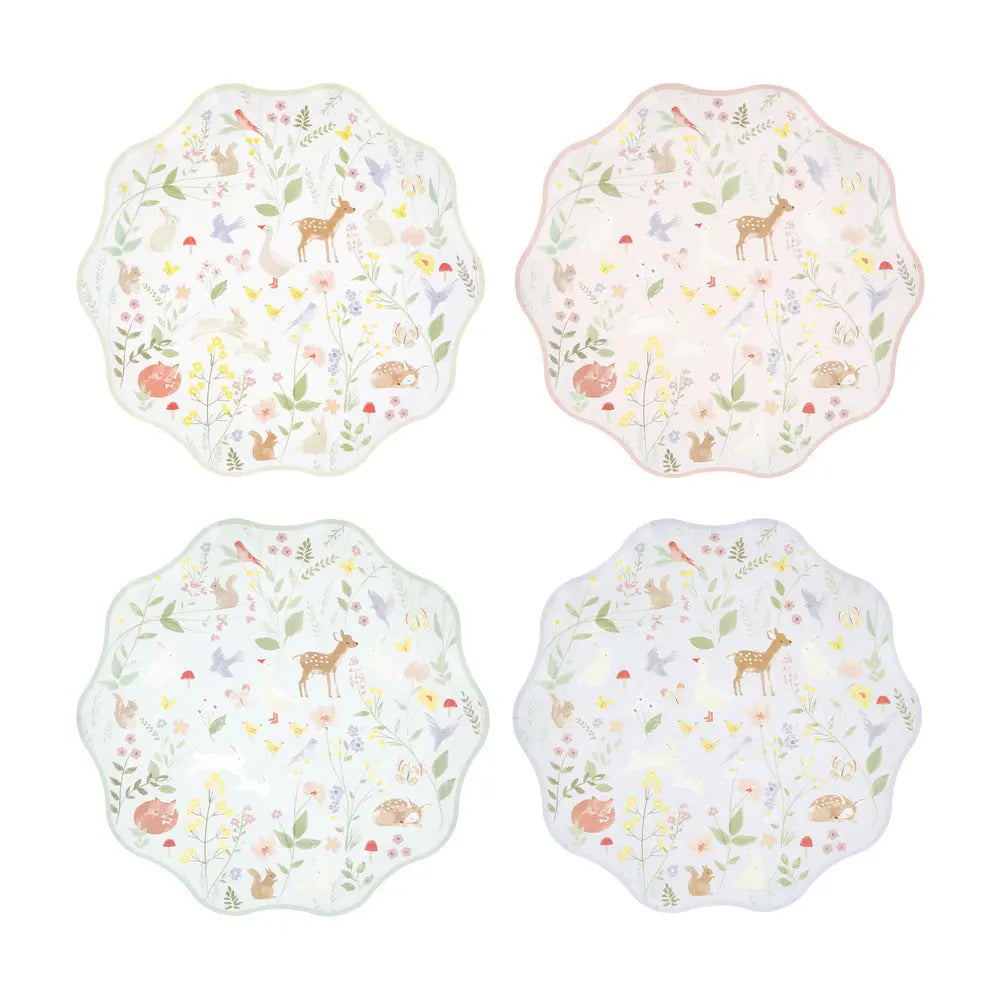 Little Animals Side Plates Meri Meri