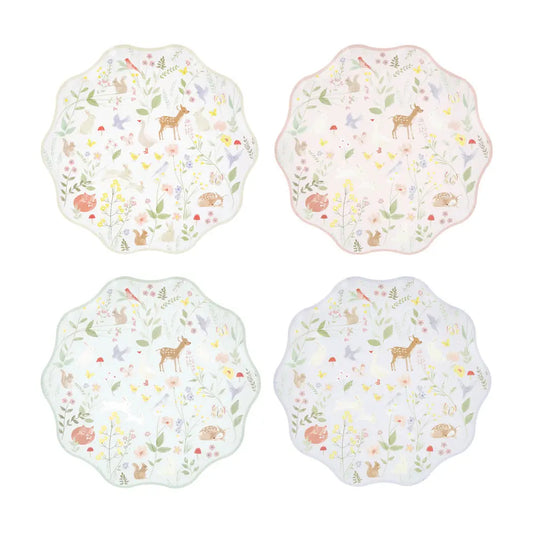 Little Animals Side Plates Meri Meri