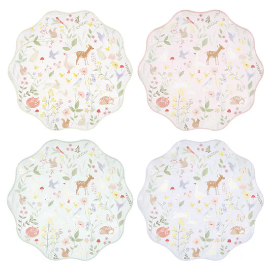 Little animals dinner plates Meri Meri