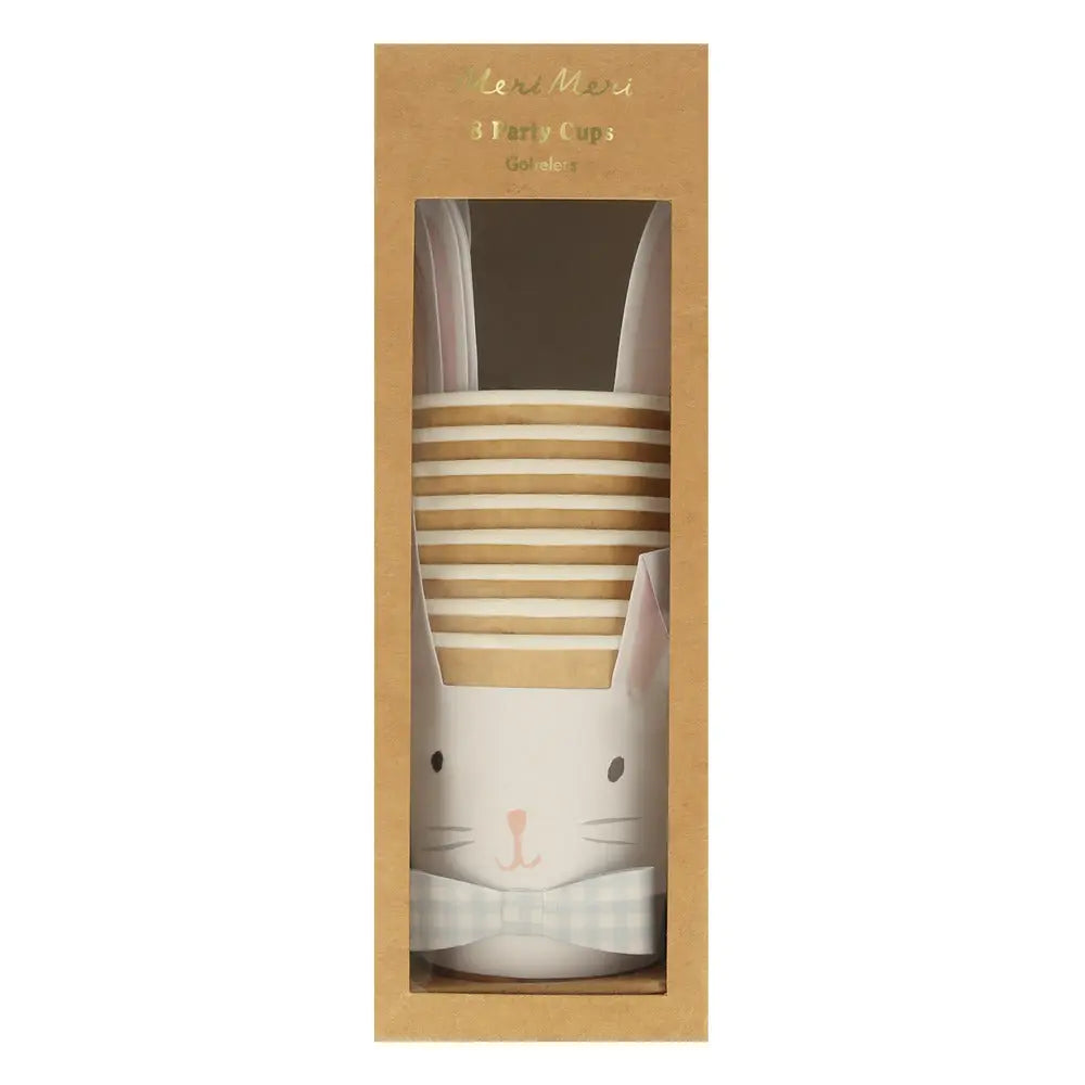 Lop eared bunny cups Meri Meri