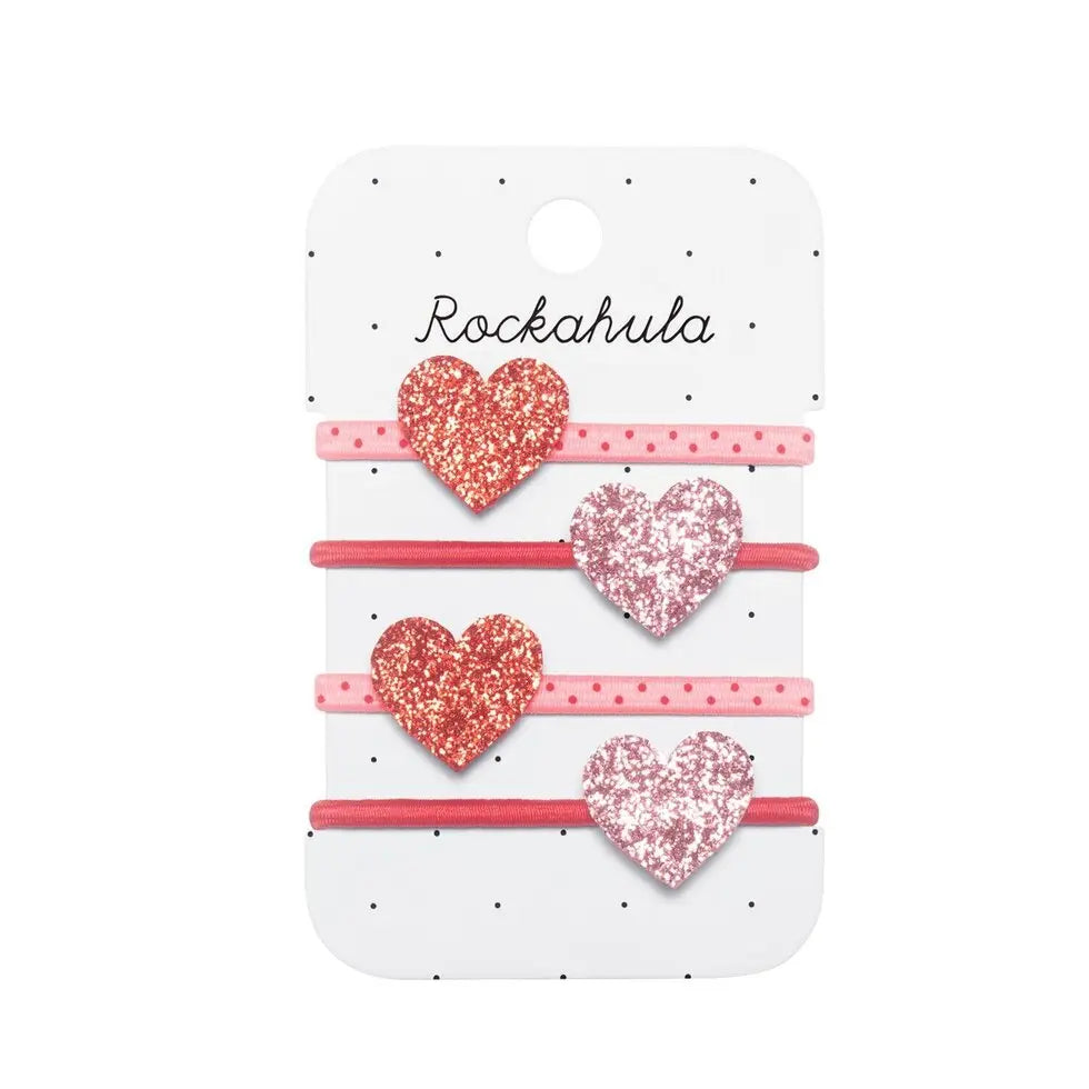 Love Heart Glitter Ponies Rockahula