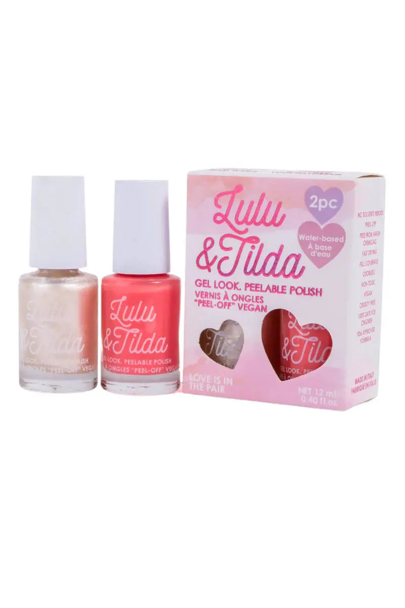 Love Is In The Pair Peelable Nail Polish Set Great Pretenders
