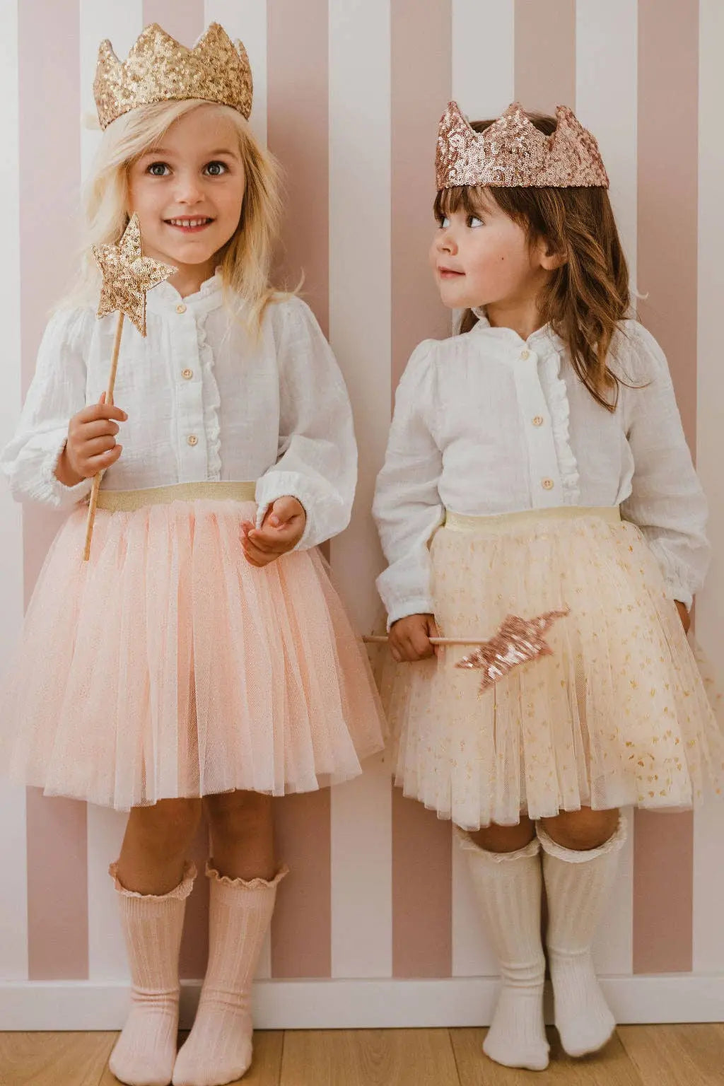 Luciole et Petit Pois - Cape - Pink sequins Luciole et Petit Pois