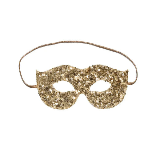 Luciole et Petit Pois - Mask - Gold sequins Luciole et Petit Pois
