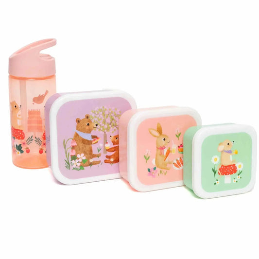 Lunch box set picnic - Lila Petit Monkey