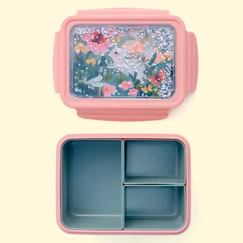 Lunchbox bento bunny "white stars" Petit Monkey