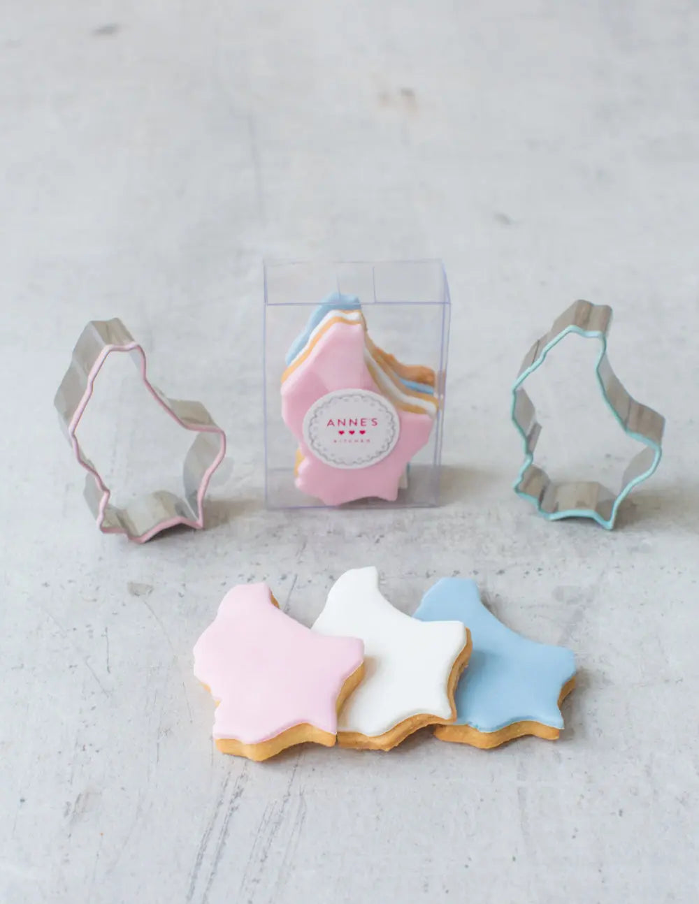 Luxembourg - Shaped cookie cutter by Anne Faber Anne's Kitchen