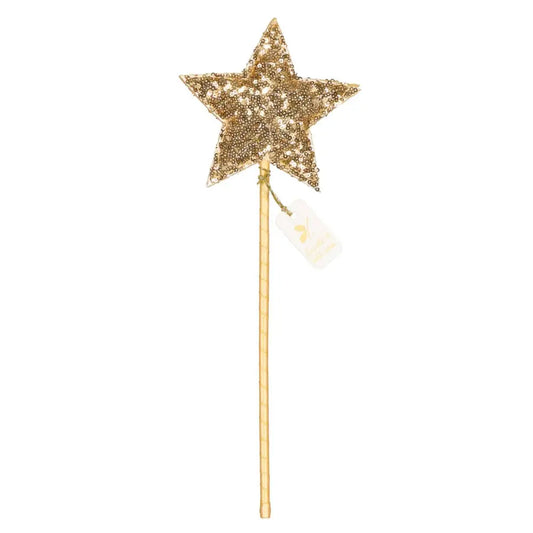 Magic wand - Gold sequins Luciole et Petit Pois