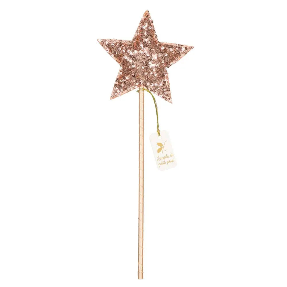 Magic wand - Pink sequins Luciole et Petit Pois