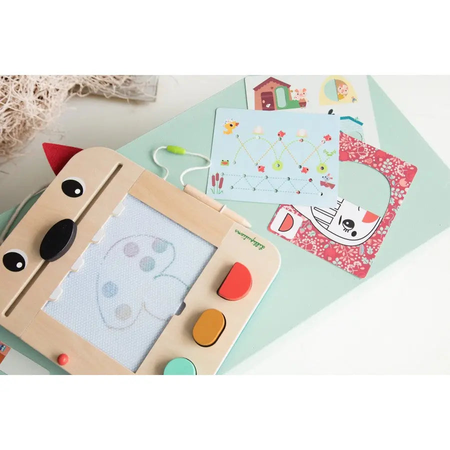 Magical Slate Louis the wolf Lilliputiens